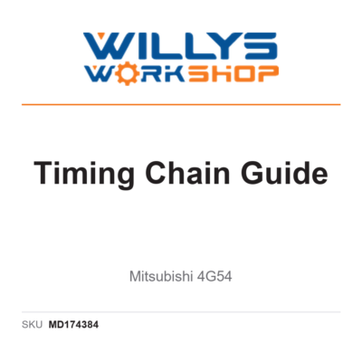 Genuine Timing Chain Guide - Mitsubishi 4G54