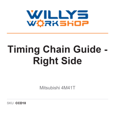 Timing Chain Guide – Right Side - Mitsubishi 4M41T