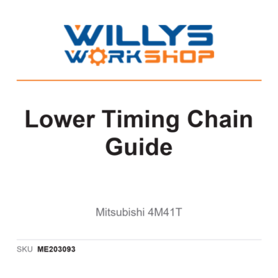 Genuine Lower Timing Chain Guide - Mitsubishi 4M41T