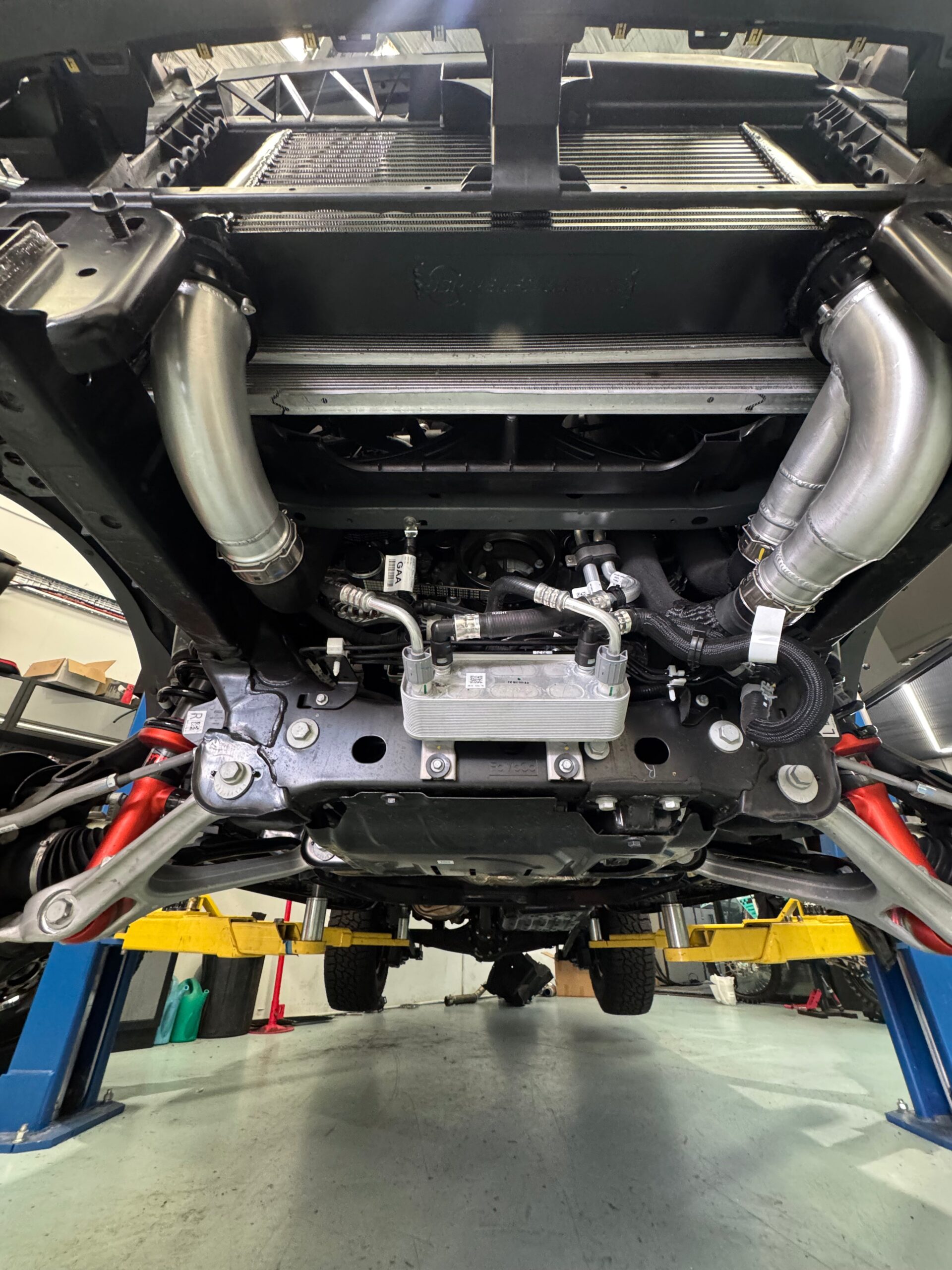 DSR Next Gen Ranger Raptor Stage 2 Intercooler winch friendly
