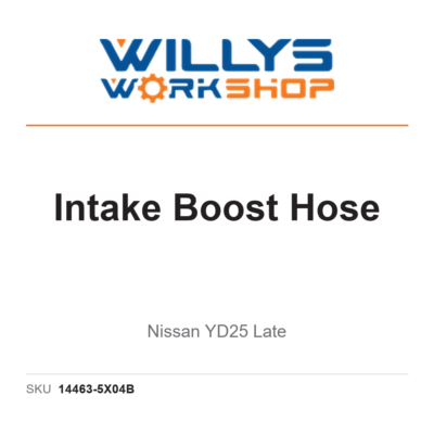 Genuine Intake Boost Hose - Nissan YD25 Late