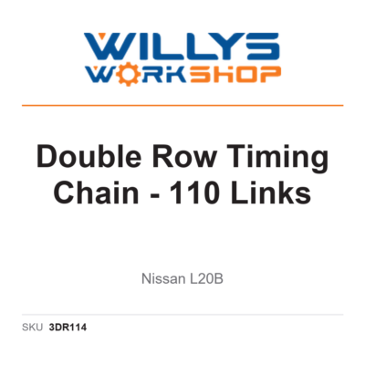 Double Row Timing Chain – 110 Links - Nissan L20B