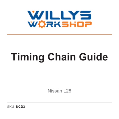 Timing Chain Guide - Nissan L28