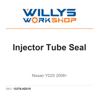 Genuine Injector Tube Seal - Nissan YD25 2008>