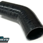 Silicone Hose - 89MM - 45Degree - 200MM Tails - Ends 3 Ply