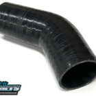 Silicone Hose - 102mm - 45Degree - 200mm Tails - Ends 3 Ply
