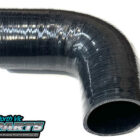 Silicone Hose - 102MM - 90Degree - 200MM Tails - Ends 3 Ply