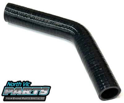 Silicone Hose - 89MM - 45Degree - 200MM Tails - Ends 3 Ply