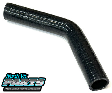 Silicone Hose - 38MM - 45Degree - 200MM Tails - Ends 3 Ply