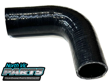 Silicone Hose - 63.5MM - 90Degree - 200MM Tails - Ends 3 Ply