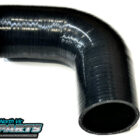 Silicone Hose - 89MM - 90Degree - 200MM Tails - Ends 3 Ply