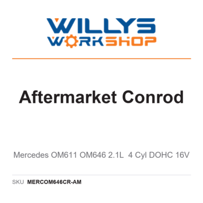 Aftermarket Conrod - Mercedes OM611 OM646 2.1L 4 Cyl DOHC 16V