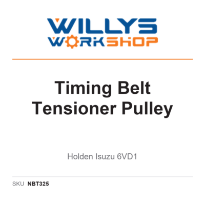 Timing Belt Tensioner Pulley - Holden Isuzu 6VD1