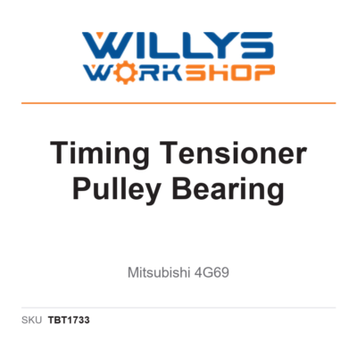 Timing Tensioner Pulley Bearing - Mitsubishi 4G69
