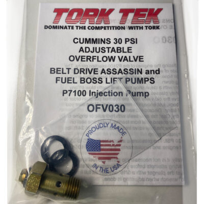 Tork Tek Adjustable Overflow Valve OFV030