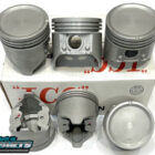 JCC Dish Top Piston Set - Mitsubishi 4G54