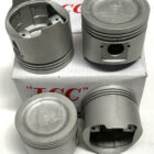 JCC Dish Top Piston Set - Mitsubishi 4G54