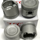 JCC Dish Top Piston Set - Mitsubishi 4G54