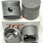 JCC Flat Top Piston Set - Mitsubishi 4G54