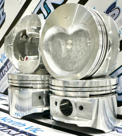 Dish Top Piston Set - Toyota 4Y 4YEC