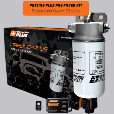 PreLine-Plus Pre-Filter Kit LAND CRUISER 70 SERIES (PL640DPK)