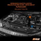 PreLine-Plus Pre-Filter + ProVent Catch Can Kit MV TRITON (PLPV652DPC)