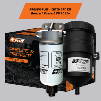 PreLine-Plus + Catch Can Kit NEXT-GEN RANGER / EVEREST V6 (PLPV671DPC)