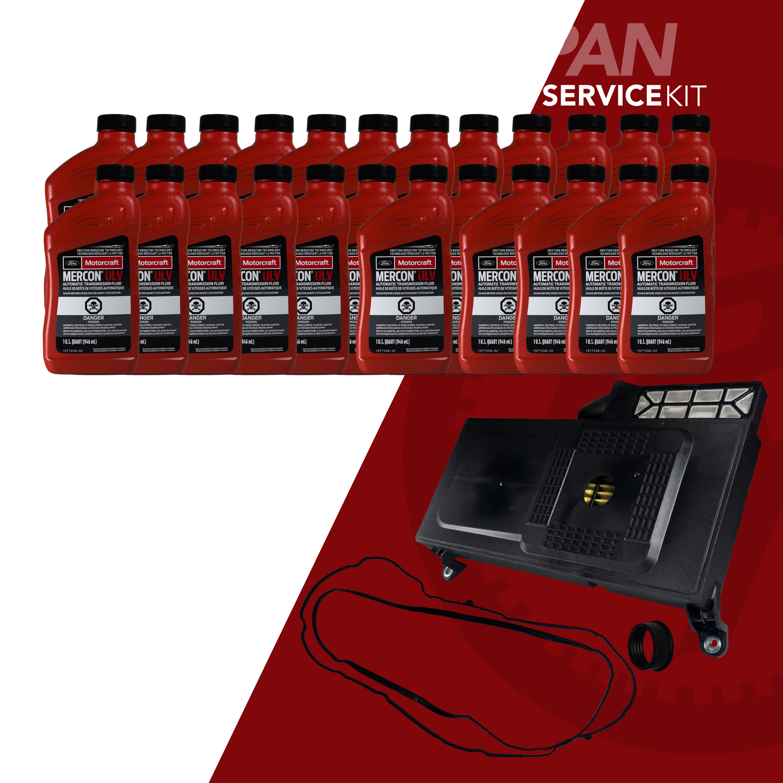 10R140 Transmission Service Kit – Deep Pan