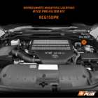 Ryco Pre-Filter Kit LAND CRUISER 200 (RC615DPK) + WIRELESS SENSOR KIT 3 Ryco Pre-Filter Kit LAND CRUISER 200 (RC615DPK) + WIRELESS SENSOR KIT