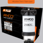 Ryco Pre-Filter Kit TRITON MQ/MR & Pajero Sport (RC629DPK) 1 Ryco Pre-Filter Kit TRITON MQ/MR & Pajero Sport (RC629DPK)