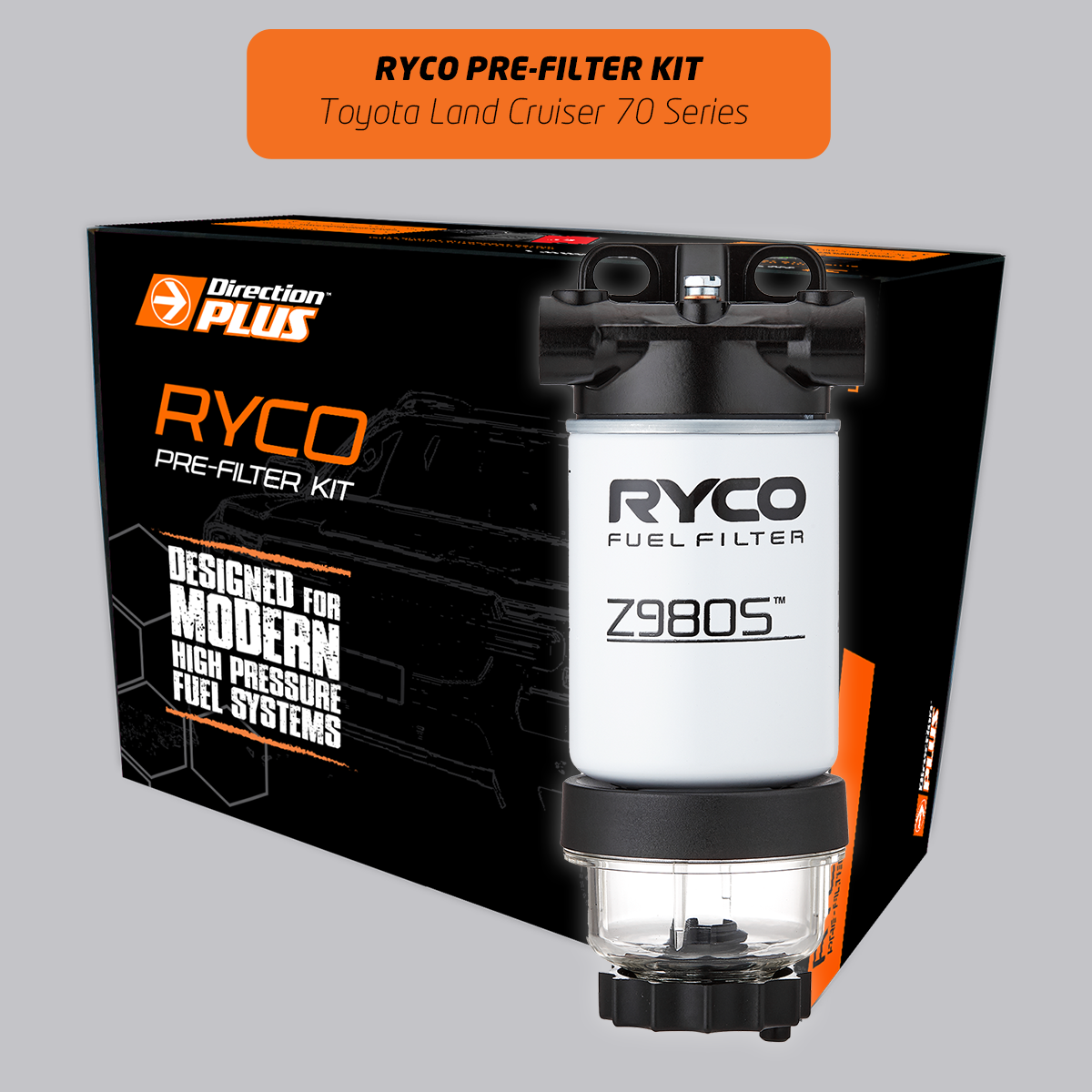rc648dpk-general-product-image Ryco Pre-Filter Kit LAND CRUISER 70 SERIES (RC648DPK)