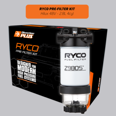 Ryco Pre-Filter Kit HILUX N80 Hybrid 48V (RC684DPK)