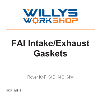 FAI Intake/Exhaust Gaskets - Rover K4F K4D K4C K4M