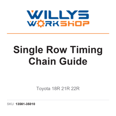 Genuine Single Row Timing Chain Guide - Toyota 18R 21R 22R