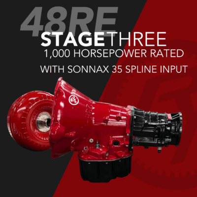 48RE Transmission Stage 3 1,000HP Rated