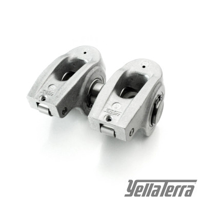 Yella Terra Bolt on Roller Rocker Set Non Adjustable – Suits 5/16 Studs - Holden V8 253 308