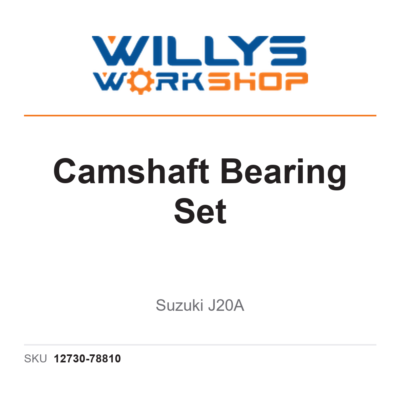 Genuine Camshaft Bearing Set - Suzuki J20A