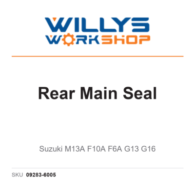 Rear Main Seal - Suzuki M13A F10A F6A G13 G16