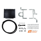 TransChill Arctic Black Transmission Cooler Kit for TOYOTA HILUX N70 (TCB612DPK) 2 tcb612dpk kit image