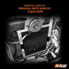 TransChill Arctic Black Transmission Cooler Kit for TOYOTA HILUX N70 (TCB612DPK) 3 tcb612dpk mounting location