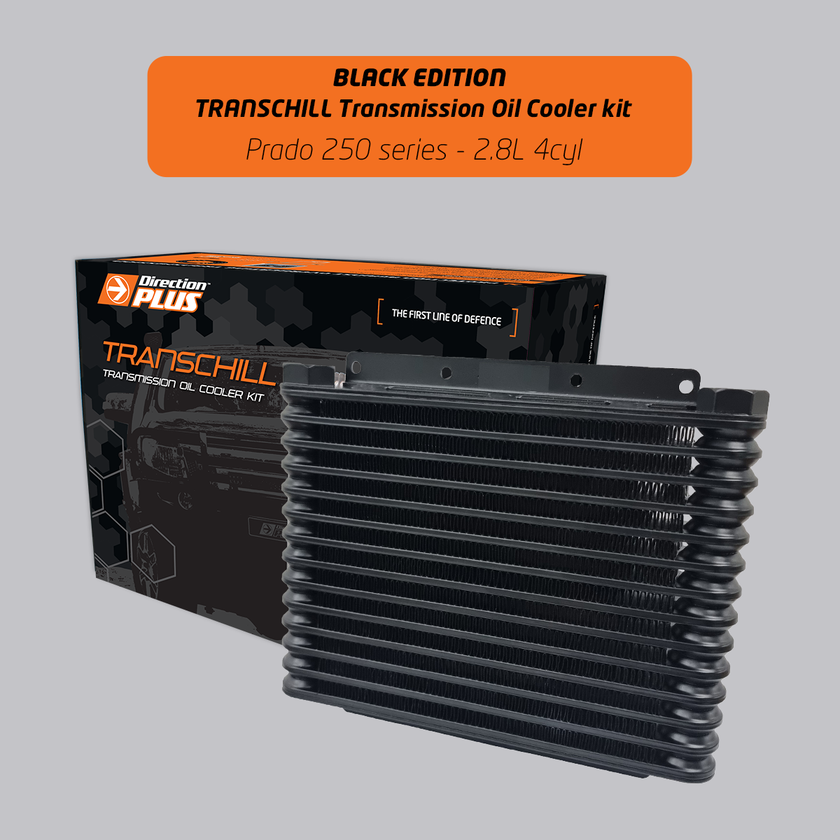 tcb668dpk-general-product-image TransChill Arctic Black Transmission Cooler Kit TOYOTA PRADO 250 Series (TCB668DPK)