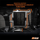 TransChill Arctic Black Transmission Cooler Kit FORD NEXT GEN RANGER / EVEREST 3L V6 (TCB673DPK) 3 tcb673dpk mounting location