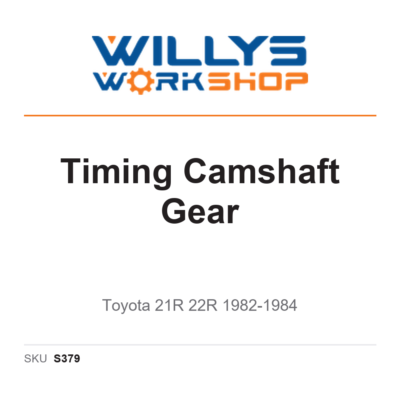 Timing Camshaft Gear - Toyota 21R 22R 1982-1984