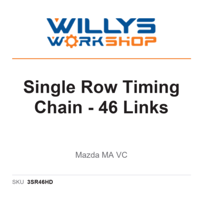 Single Row Timing Chain – 46 Links - Mazda MA VC