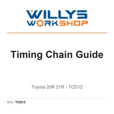 Timing Chain Guide - Toyota 20R 21R – TCD12