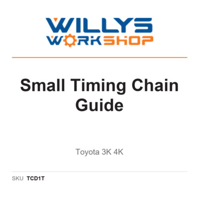 Small Timing Chain Guide - Toyota 3K 4K
