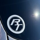 RT Logo Die Cut Decal – White