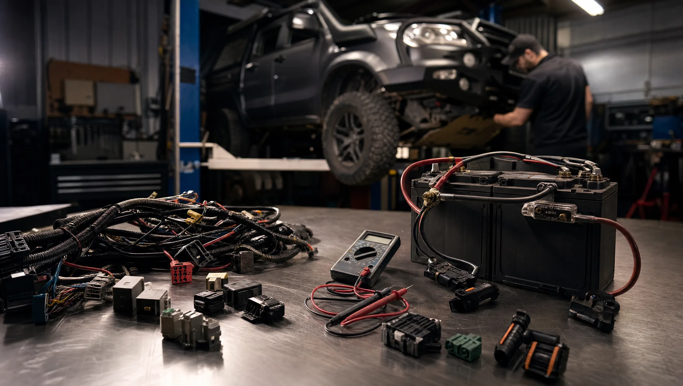 Diesel and 4WD auto electrical work at Willys Workshop
