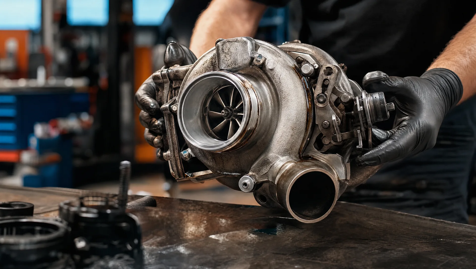 Diesel turbocharger repair and replacement at Willys Workshop