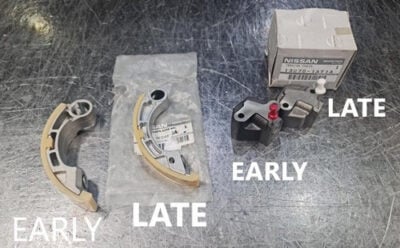 Timing Chain Set – Genuine Chains & Tensioners - Nissan YD25